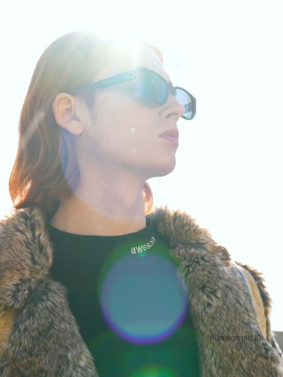 Trendy Narrow Square Polarized Sunglasses Unisex Small Fit UV Protection main image 7